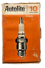 Autolite Bendix spark plugs No. 922 resistor NOS 10 pack power tip 14mm picture