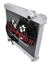 Kool Champion 4 Row All Aluminum Radiator W/ 2 10