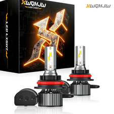 Pair HB5/9007 LED Headlight Conversion Kit Bulbs High Low Beam White 6000K Lamps picture