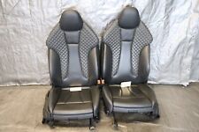 2018 AUDI RS3 QUATTRO 8V 2.5T DAZA OEM LEATHER LH RH FRONT SEATS PAIR #1606 picture