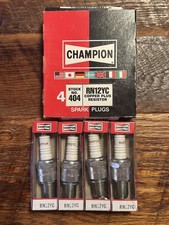 Champion Spark Plug RN12YC Copper Plus Resistor Stock 404 (box of 4)NOS picture