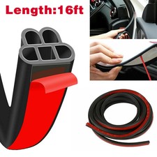 16FT 5M Universal Car Door Rubber Weather Seal Hollow Strip Weatherstrip picture