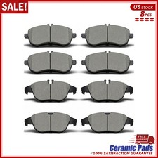 Front & Rear Ceramic Brake Pads For MERCEDES-BENZ C250 2012-2015 C300 2008-2012 picture