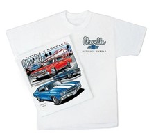 Chevrolet Chevelle SS T-Shirt HS #018 SS396 SS454 Z-16  64 65 66 67 68 69 70 71 picture