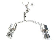 OBX Stainless Catback Exhaust System 12-17 Audi S6 S7 C7 4.0L V8 Quattro 7pcs picture