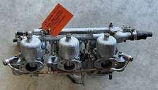 1963 JAGUAR MKX 3.8L TRIPLE CARBS & INTAKE MANIFOLD, MANUAL TRANS, GOLD CYL, XO picture