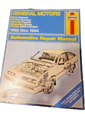 Haynes GENERAL MOTORS 1982 - 1994 Auto Repair Manual #38015 (766) picture