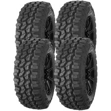 (QTY 4) 31x10.50R15LT Thunderer TracGrip MT R408 109Q Load C Black Wall Tires picture