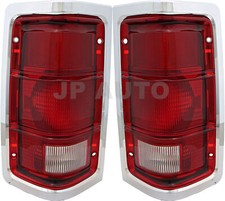 For 1987-1993 Dodge D100 Tail Light Set Driver and Passenger Side picture