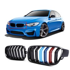 M-Color Front Hood Kidney M Style Grille Grill For BMW 3 series F30 2013-2017 picture