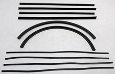 Window Sweeps Felt Kit for 1939-1946 Chevrolet GMC Truck 2 Door Pick Up picture
