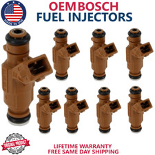 NEW OEM x8 BOSCH FUEL INJECTORS FOR 2006 Mercedes-Benz CLS500 5.0L V8 0280156016 picture