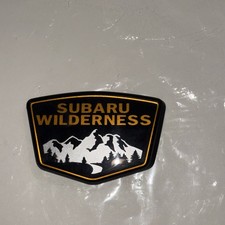 2022-2025 SUBARU OUTBACK WILDERNESS REAR GATE EMBLEM BADGE SYMBOL LOGO picture