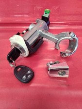 2012-2015 Chevy Captiva Sport LS LT Auto Trans Ignition Lock Cylinder Key SET picture