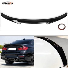 Fits 07-13 BMW 328i 335i 325i Glossy Black Coupe E92 Rear Trunk Spoiler M4 Style picture