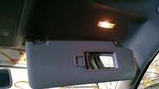 2018-2024 Volkswagen Tiguan Right Passenger Sun Visor Illuminated Grey OEM picture