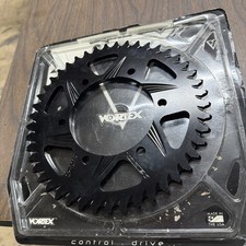 Nos Vortex Rear Aluminum Sprocket Black Hardcoat - 525 - 45-Tooth 435CK-45 picture
