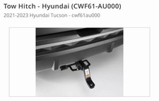 OEM Hyundai Tucson Lifestyle Hitches (2021-2023) | CWF61-AU000 picture