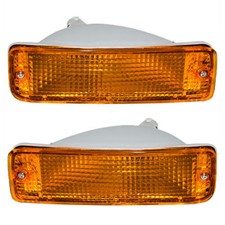 DEPO Front Turn Signal Light Set For 1989-1995 Toyota Pickup TO2520105 TO2521107 picture
