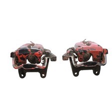2008-2015 MK2 Audi TTS TTRS Rear Brake Caliper Pair Left Right OEM *painted red* picture