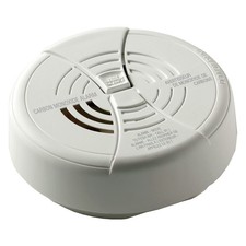 BRK Battery White Surface Mount CO Alarm w 9V Battery picture