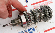 1973-75 SUZUKI TC 100 cc OEM TRANSMISSION GEAR'S   VIN # TC100-15541 picture