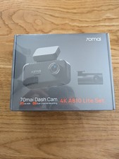 70mai Dash Cam 4k A810 Lite Front and Rear Camera WiFi GPS picture