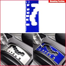 Blue Carbon Fiber Console Gear Shift Panel Cover For Toyota FJ Cruiser 2007-2021 picture