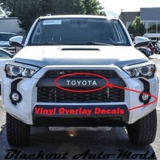 RED Grill Letter Set for Toyota 4Runner TRD PRO 2015+ Precut Vinyl Decals picture