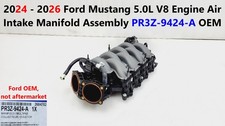 2024 - 26 Ford Mustang 5.0L V8 Engine Air Intake Manifold Assembly PR3Z-9424-A picture