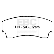 EBC Fits 99-02 Noble M12 2.6 Twin Turbo Yellowstuff Rear Brake Pads - DP4008R picture