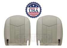 For 2004-2009 Cadillac XLR Convertible Front Bottom Seat Cover Leatherette Tan picture
