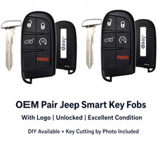 MINT PAIR OF Original Oem 2014-2023 Jeep Grand Cherokee Smart Keys 68143505AC picture