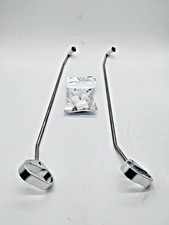 AutoLoc 9607 Bear Claw Door Prop Kit Pair Stainless Steel Universal Car Truck picture
