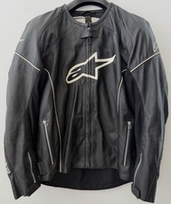 Alpinestars TZ-1 Reload Perforated Leather Motorcycle Jacket Armor Padded Mesh picture