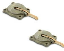(Pair) 30cc Accelerator Pump Housing Cover Fits: Holley Carburetor 4150 4160 picture