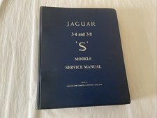 Original Jaguar 3.4 and 3.8 ‘S’ Models Service Manual picture
