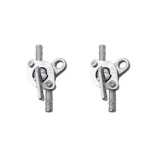 2 PCS INLINE FUEL TANK TAP VALVE PETCOCK SWITCH FOR 50CC 70CC 90CC 100CC 110CC picture