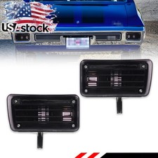 2PCS Smoked Lens Rear Tail Lights Brake Lamps For 1970 Chevry Chevelle picture