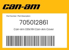 Can-Am Genuine Rh Can-Am Cover - 705012861 picture