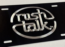 Your Logo Custom Personalized Diamond Etched Design Car Tag License Plate Gift picture