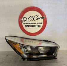 🌟USED🌟NICE🌟17-19 Ford Escape Halogen Headlight Black Trim picture