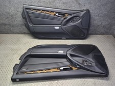 07-08 MERCEDES R230 SL550 SET OF 2 FRONT DOOR INTERIOR TRIM COVER PANEL OEM picture
