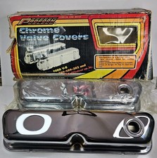 Proform SAP‑66724 Chrome Valve Covers Ford Small Block 260 289 302 351W picture