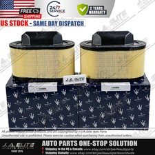 2pcs Genuine Maserati Engine Air Filter Ghibli Quattroporte Levante 670001545 picture