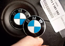 Genuine BMW Steering Wheel Emblem 45mm Badge Logo For 1 3 5 6 7 X5 8 36131181082 picture