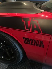 392 SIX FOUR Decal Sticker Fits Challenger T/A HEMI Retro 1970 Style Engine SRT picture