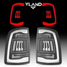 LED Tail Lights For 2019-2024 Dodge RAM 2500 3500 Clear Rear Lamps W/Sequential picture