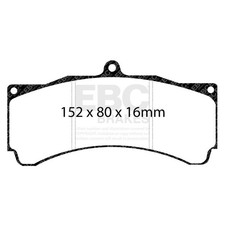 EBC Brakes Yellowstuff Performance Brake Pads for Street & Track Use - Part picture