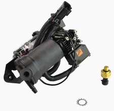 TRQ Air Ride Suspension Compressor Pump with Dryer for GM Truck SUV picture